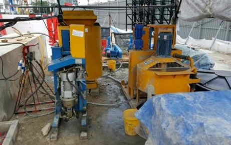 Colloidal Grout Mixing and Pumping Systems for backfill grouting