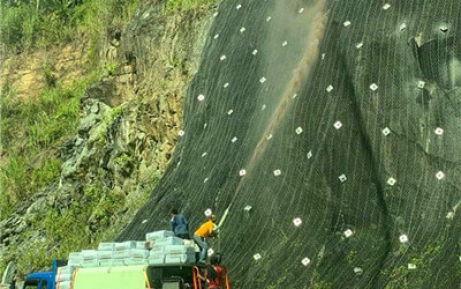 Hydroseeder machine for slope protection Malaysia