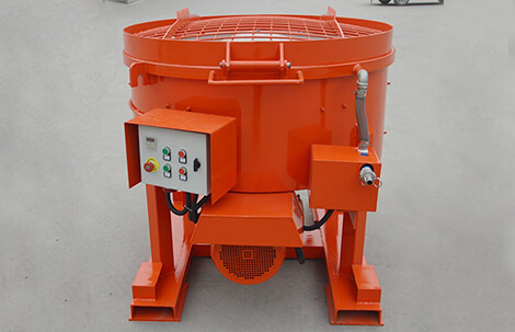 250KG Pan type concrete mixer small refractory pan mixer for sale