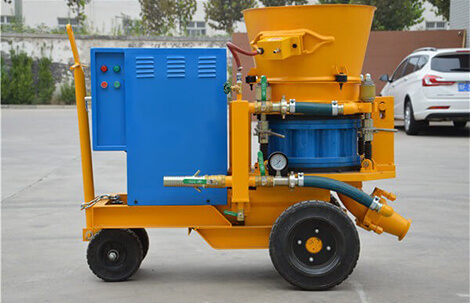 Advanced technology cement shotcreting machine Russia