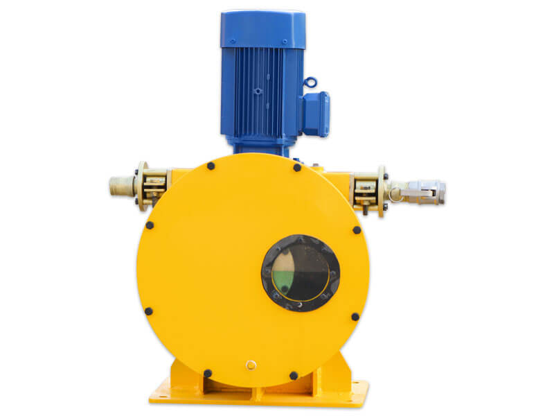 single roller hose pump