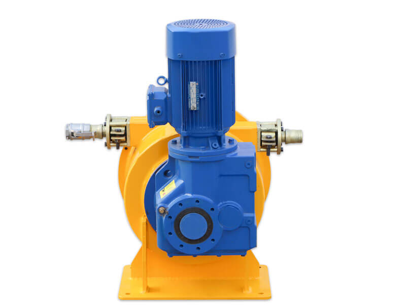 single roller hose pump