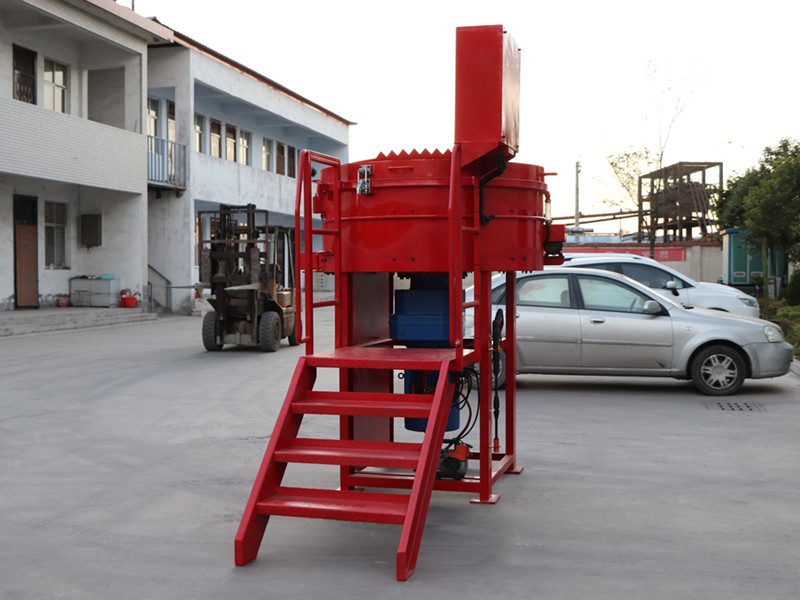 WRM800 refractory pan mixer