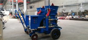 Castable refractory gunite concrete spraying machine for soil nailling