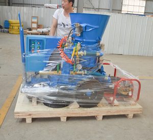 Castable refractory gunite concrete spraying machine for soil nailling 