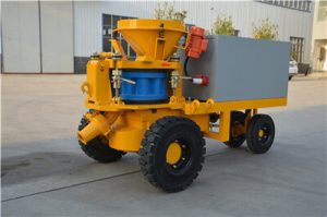 China concrete spray shotcrete gunite machine sales in Philippines