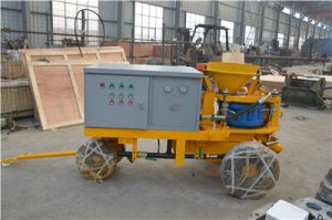 China concrete spray shotcrete gunite machine sales in Philippines