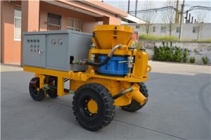 China concrete spray shotcrete gunite machine sales in Philippines