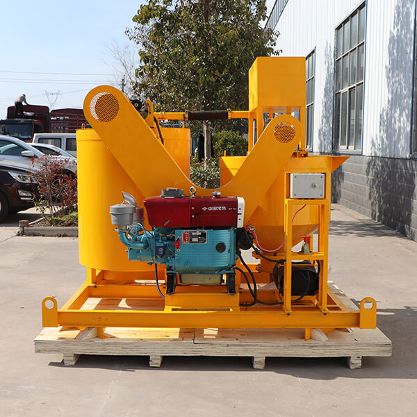 High speed colloidal grout mixer agitator sales