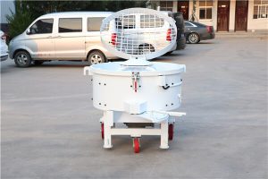 Industrial refractory pan mixer machine