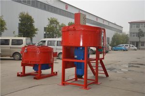 Wear-resistant steel line pan type castable mixer sales