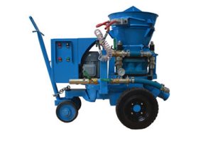 Shotcrete refractory gunning gunite machine for swimming pool