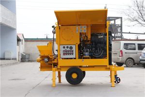 Factory sales diesel mobile concrete pump for sale
