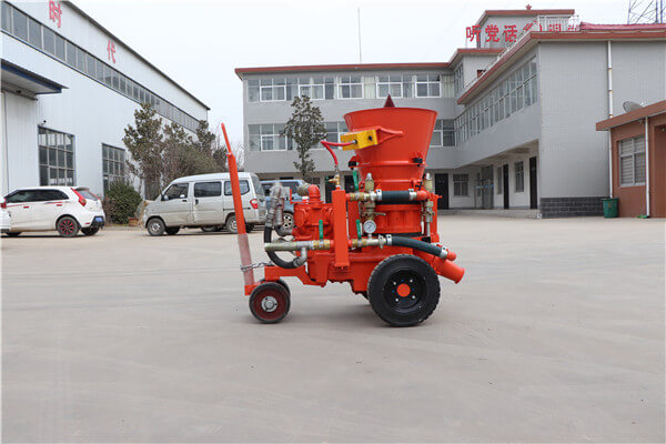 dry gunite machine