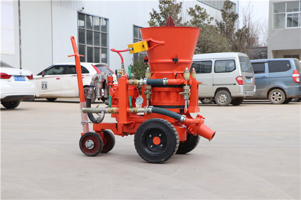 dry shotcrete machine