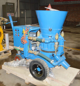 Professional manufacturer anti-explosion dry refractory spray machinery 