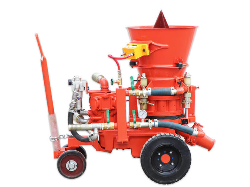 dry shotcrete machine