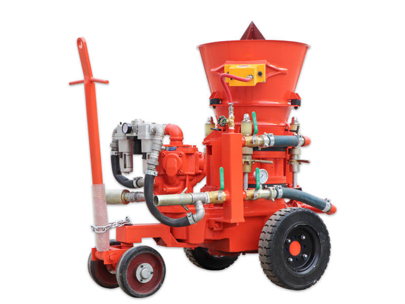 WZ-3A Factory price dry mix shotcrete machine for mining