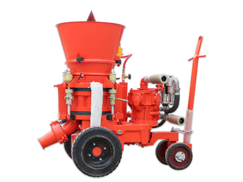 dry shotcrete machine