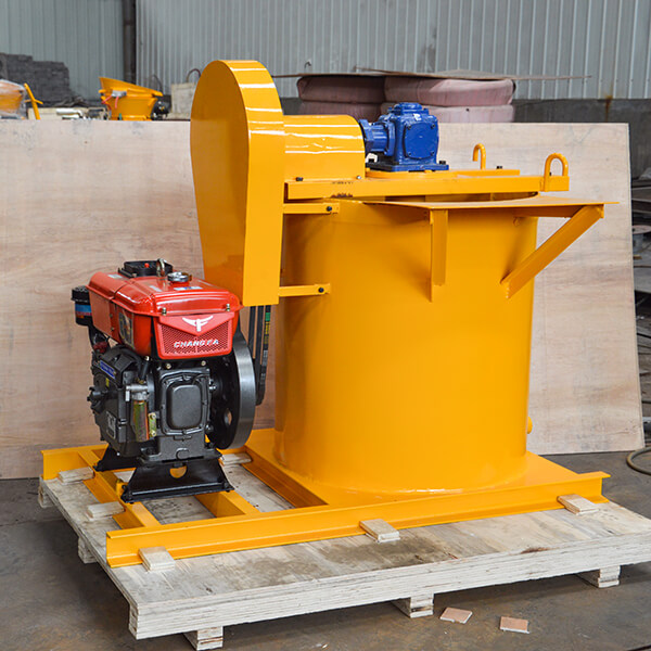 Cement grouting mixer and storage machine for bridge grouting