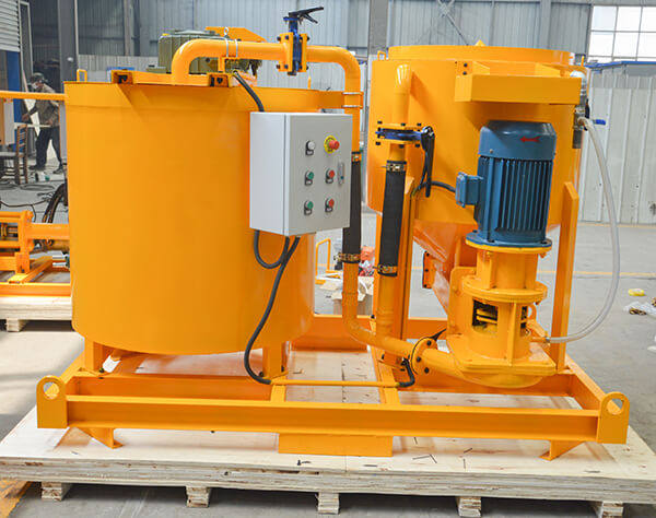 cement grouting mixer with agitator machine for sale