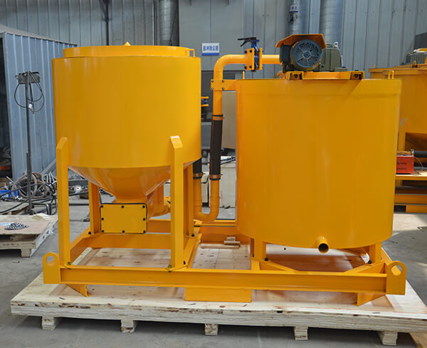 cement grouting mixer with agitator machine for sale