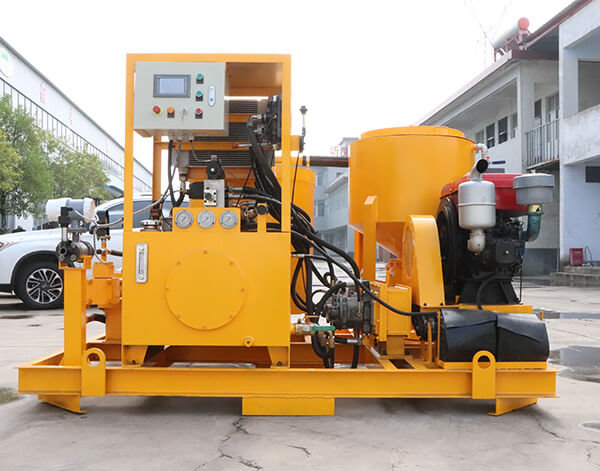 Cement slurry injection grouting pump plant for sale