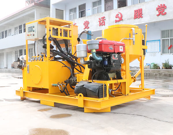 Cement slurry injection grouting pump plant for sale 