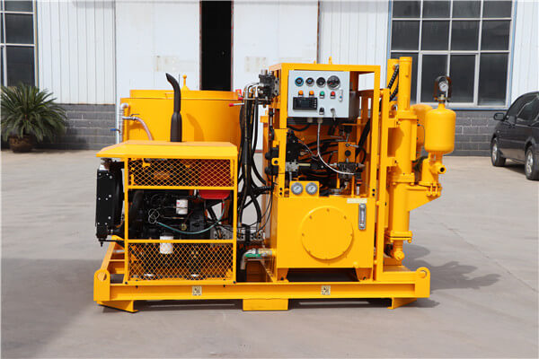 Bentonite grout mixing unit in Philippines for bridge grouting