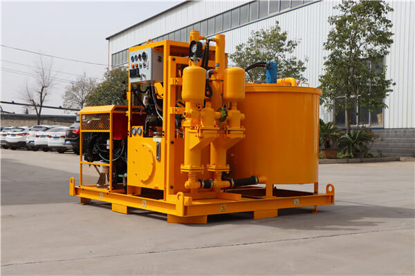 grout mixing unit in Philippines for bridge grouting