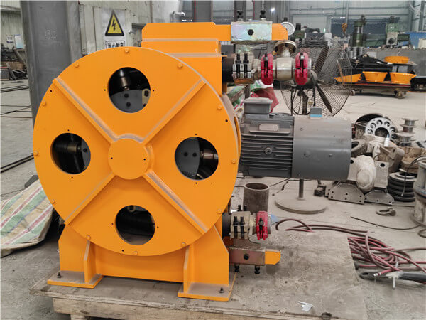 high efficiency squeeze type peristaltic hose pump