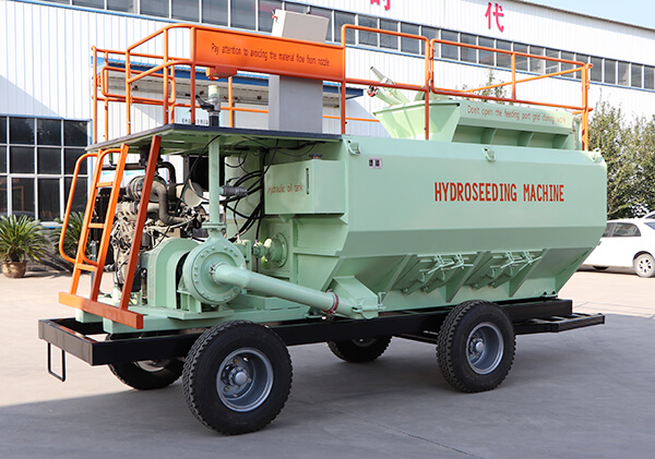 Hot sale jet agitation hydroseeding equipment for landscape