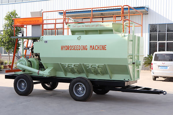 hot sale jet agitation hydroseeding equipment for landscape