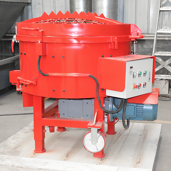 250KG independently refractory material pan mixer for sale 