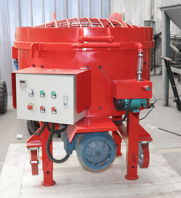 250KG independently refractory material pan mixer for sale