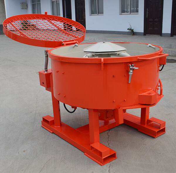 250KG independently refractory material pan mixer for sale 