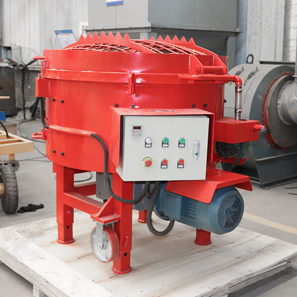 250KG independently refractory material pan mixer for sale 