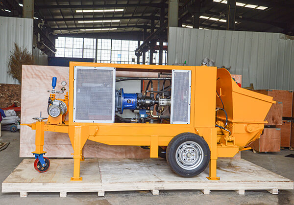 wet concrete shotcrete pump sprayer machine for tunnel 