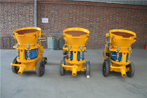 Air-driven concrete spraying machine for sale