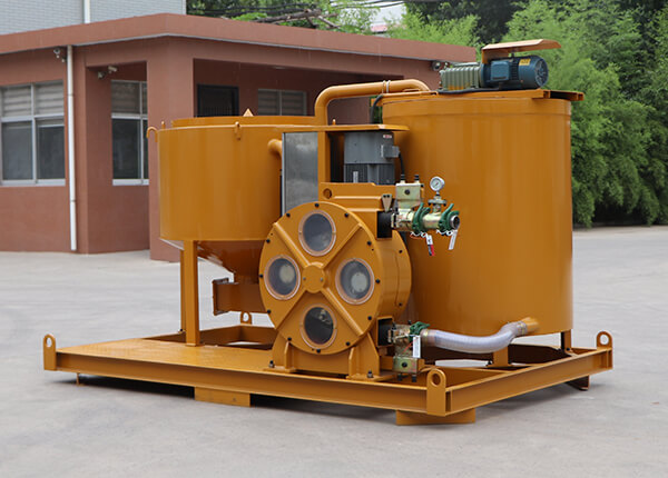  Cement grout pump mixing and storage machine