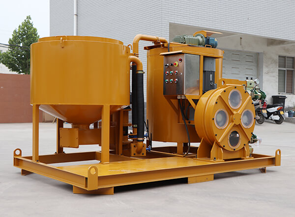  Cement grout pump mixing and storage machine