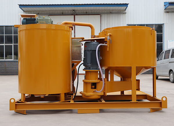  Cement grout pump mixing and storage machine