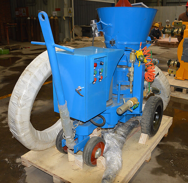 dry way shotcrete machine with fast delivery