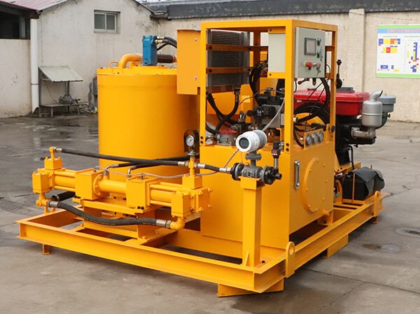 grout mixer and pulping unit machine Saudi Arabia