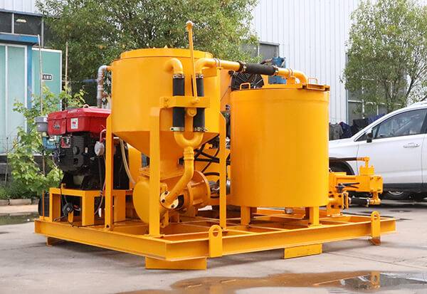 grout mixer and pulping unit machine Saudi Arabia