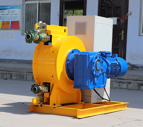 industrial peristaltic hose pump for underground engineering