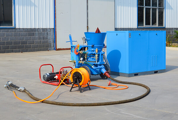 refractory concrete spray machine for sale