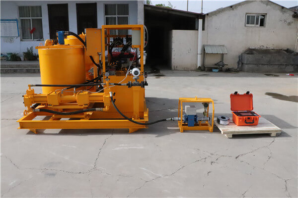 Grouting pump mixer with agitator for sale in dubai
