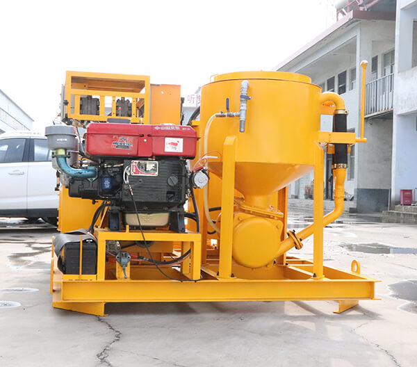 grout pump mixer with storage machine sales