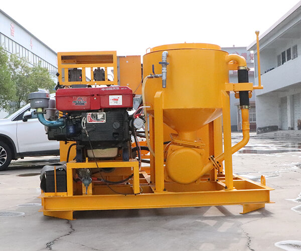 grout pump mixer with storage machine sales